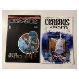 2 AARDVARK COMICS CEREBUS JAM #1 & 26