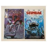 2 IMAGE COMICS THE SCUMBAG #13 & WILDC.A.T.S X-MEN