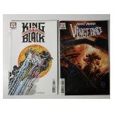 2 MARVEL COMICS KING IN BLACK #3 & GHOST RIDER RET