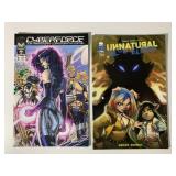 2 IMAGE COMICS CYBERFORCE #1 & UNNATURAL BLUE BLOO