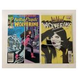 2 MARVEL COMICS WOLVERINE #3 & KITTY PRYDE AND WOL