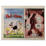 2 AARDVARK COMICS NEIL THE HORSE #1 & THE AVERSION