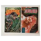 2 ADVENTURE COMICS DEATHWORLD #1 & ADVENTURES #2