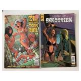 2 TITAN COMICS BREAKNECK #2 & 21ST CENTURY TANK GI