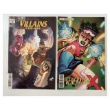 2 MARVEL COMICS GENERATION #4 & VILLAINS FOR HIRE