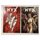 2 DYNAMITE COMICS NYX #9 & 10