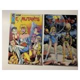 2 ETERNITY COMICS EXMUTANTS #2 & 5