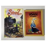 2 FANTAGRAPHICS COMICS STINZ #1 & USAGI YO JIMBO B