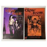 2 LONDON NIGHT COMICS THE CROW RAZOR THE LOST CHAP