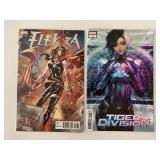 2 MARVEL COMICS TIGER DIVISION #1 & ELEKTRA #1