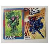 2MARVEL COMICS POLARIS #6 & X-MEN LEGENDS #10