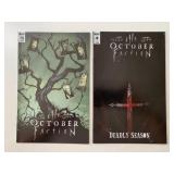 2 IDW COMICS THE OCTOBER FACTION #4 & 18
