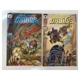 2 DARK HORSE COMICS STAR WARS DROIDS #6 & 7