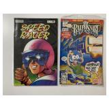 2 NOW COMICS SPEED RACER #1 & RALPH SNART ADVENTUR