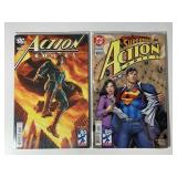 2 DC COMICS SUPERMAN ACTION COMIC 2/#1000