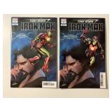 2 MARVEL COMICS TONY STARK IRON MAN 2/#1