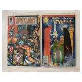 1 ARMADA & 1 HEROIC COMIC ICE AGE MAGIC #3 & SPOTL