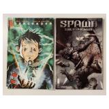 2 IMAGE COMICS SPAWN THE DARKAGES #25 & DESCENDER