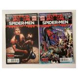 2 MARVEL COMICS SPIDER-MEN #3 & 4