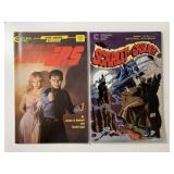 2 ECLIPSE COMICS SCARLET IN GASLIGHT #1 & ESPERS #