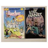 2 ECLIPSE COMICS LOST PLANET #1 & HAMSTERS #1