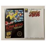 2 WHATNOT COMICS ALPHA BETAS 2/#1