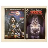 2 ZENESCOPE COMICS GRIMM FAIRY TALES 2022 PINUP SP