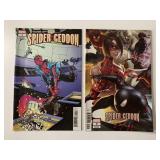 2 MARVEL COMICS SPIDER-GEDDON #0 & 1