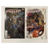 2 MARVEL COMICS THE AMAZING SPIDER-MAN AMAZING GRA