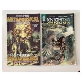 1 MAD CAVE & 1 SOURCE PRINT COMIC KNIGHTS OF THE G