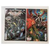 2 DC COMICS THE BATMAN WHO LAUGHS #1 & POISON IVY