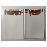 2 ASYLUM COMICS VAMPIRES #1 & VAMPIRE MACABRE #1