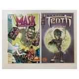 2 DARK HORSE COMICS THE TENTH #1 W/COA & MASK WORL
