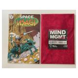 2 DARK HORSE COMICS SPACE USAGI #2 & MIND MGMT BOO