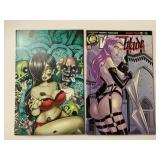 2 ACTION LAB COMICS THE MUMMY TRAMP PART 4 & VAMPB