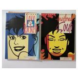 2 TITAN COMIC BOOKS HEARTBREAK SOUP & LOVE ROCKETS
