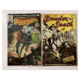 2 COFFIN COMICS WONDER DEATH #1 & SPIDER-DEATH #1