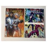 2 ABSOLUTE COMICS WHITE WIDOW #6 & FIRST DEFENCE #