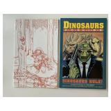 1 MALIBU & 1 DYNAMITE COMIC DINOSAURS FOR HIRE & R