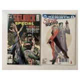 2 DC COMICS SGT. ROCK SPECIAL #5 & SUICIDE SQUAD #