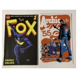 2 ARCHIE COMICS THE FOX #1 & ARCHIE 55 #1