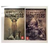 2 ABLAZE COMICS HE WHO FIGHTS WITH MONSTERS 2/#1