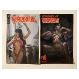 2 DYNAMITE COMICS VAMPIRELLA #18 & 19