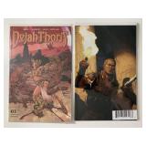2 DYNAMITE COMICS DEJAH THORIS #3 & DOC SAVAGE: SP