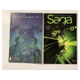 2 IMAGE COMICS MIDDLEWEST #9 & SAGA #41