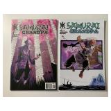 2 SOURCE POINT COMICS SAMURAI GRANDPA #1 & 2