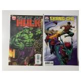 2 MARVEL COMICS SHANG-CHI #10 & HULK #9