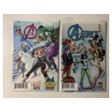 2 MIDTOWN COMICS A-FORCE #1 & AVENGERS #24