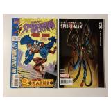 2 MARVEL COMICS WEB OF SPIDER-MAN #119 & ULTIMATE