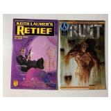 2 ADVENTURE COMICS RUST #1 & RETIEF #1